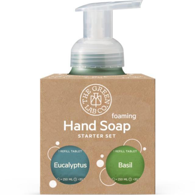 The Green Lab Hand Soap Starter Set Eucalyptus & Basil 2x125ml product image
