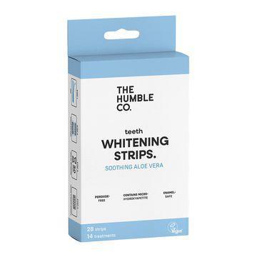 The Humble Co. Whitening Strips Aloe Remsor med tandblekning 28 st product image