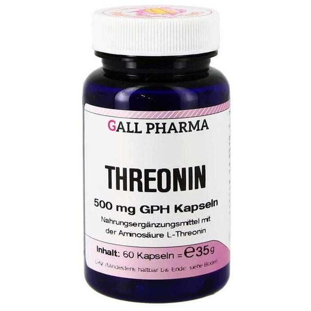 Threonin 500 mg GPH Kapseln, 60 St Kapseln product image