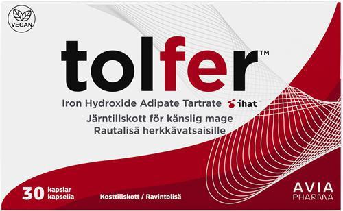 Tolfer Järn 30 mg 30 kapslar product image