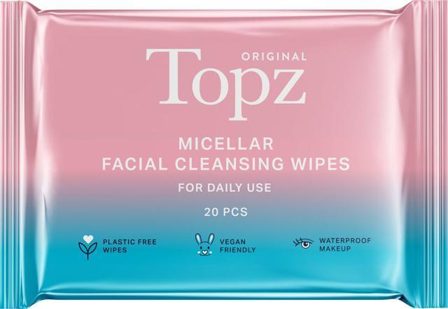 Topz Daily Cleansing Wipes Micellar 20 st product image