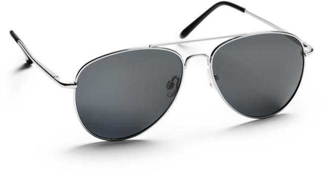 Toronto Polarized Silver metal - black lens, 20 g product image