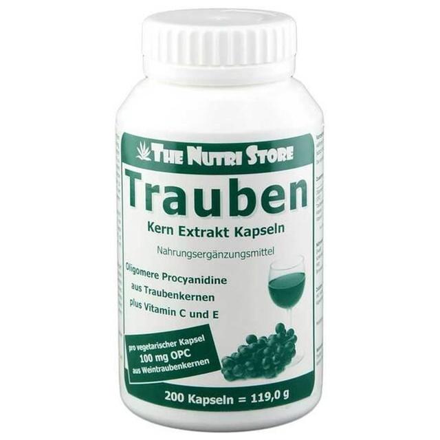 Trauben Extrakt OPC nativ Kapseln, 200 St Kapseln product image