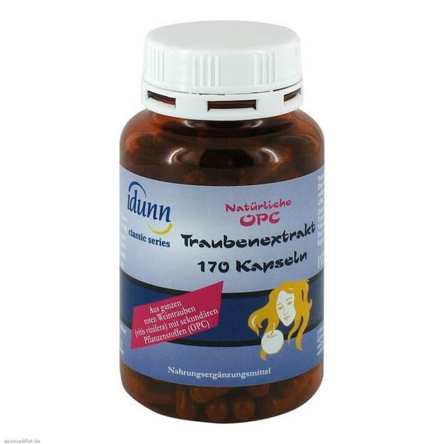 Traubenkernextrakt OPC Kapseln, 170 St Kapseln product image