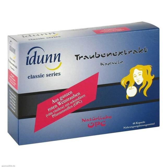 Traubenkernextrakt OPC Kapseln, 60 St Kapseln product image