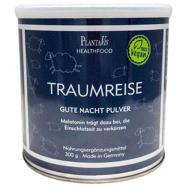 Traumreise Gute Nacht Pulver Melatonin Schoko, 300 g Pulver product image