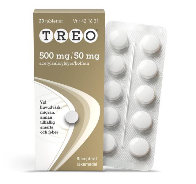 Treo tablett 500 mg/50 mg 20 st product image