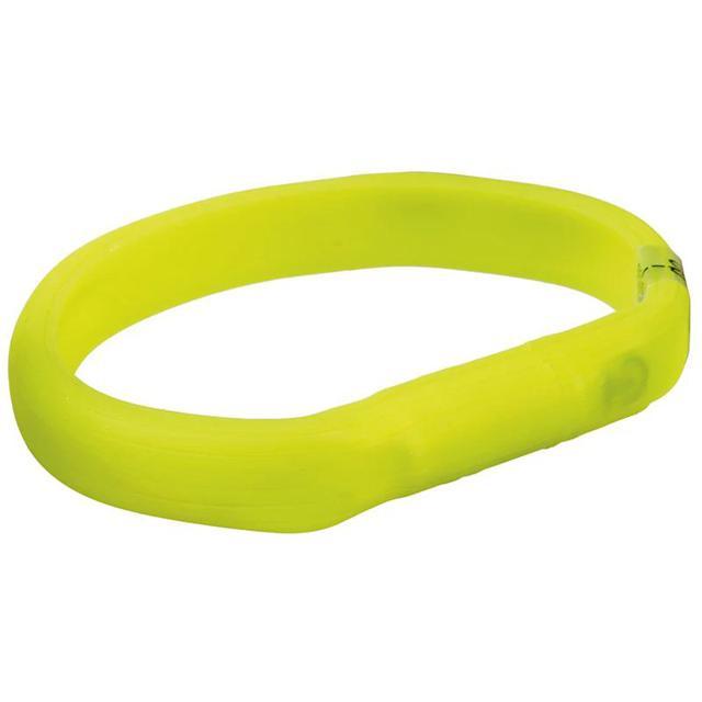 Trixie USB lysande halsband, grönt - M-L: 50 cm / 18 mm product image
