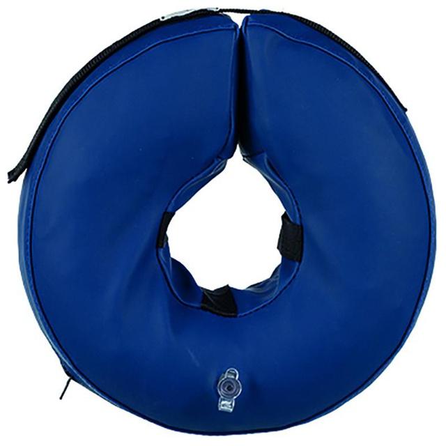 Trixie Hundkrage uppblåsbar Blå M 40-45 cm product image