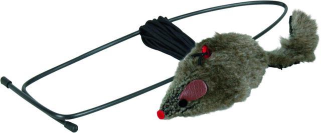 Trixie Kattleksak Plyschmus 8 cm för dörrkarm 1,75 m product image