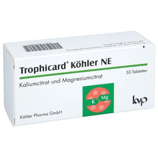 TROPHICARD Köhler NE Tabletten product image