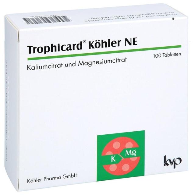 TROPHICARD Köhler NE Tabletten product image