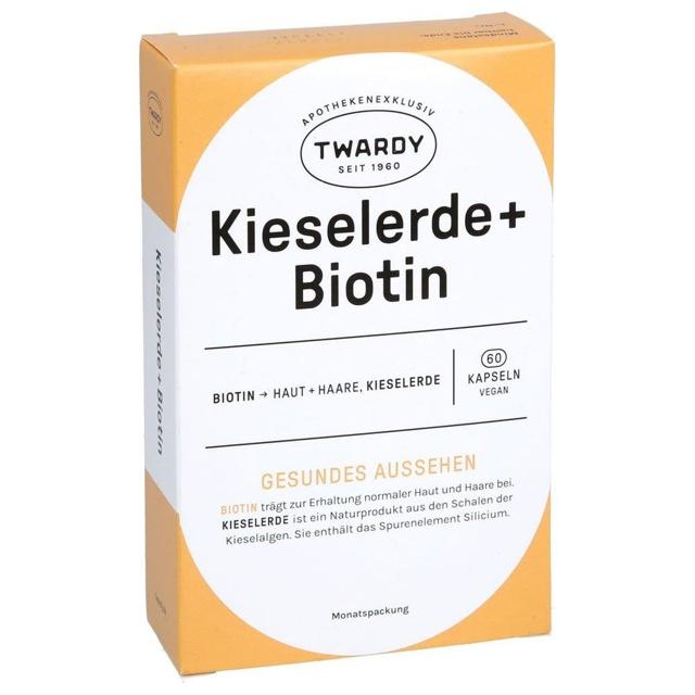 KIESELERDE+BIOTIN Kapseln vegan product image