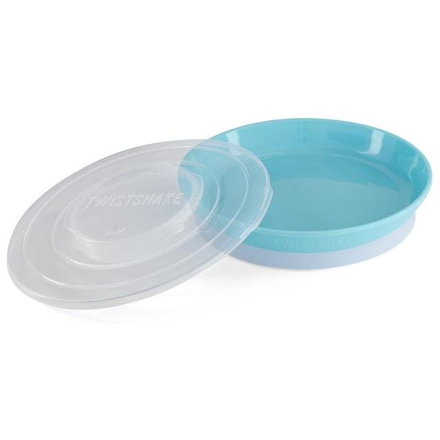 Twistshake Plate 6+m Pastel Light Blue product image