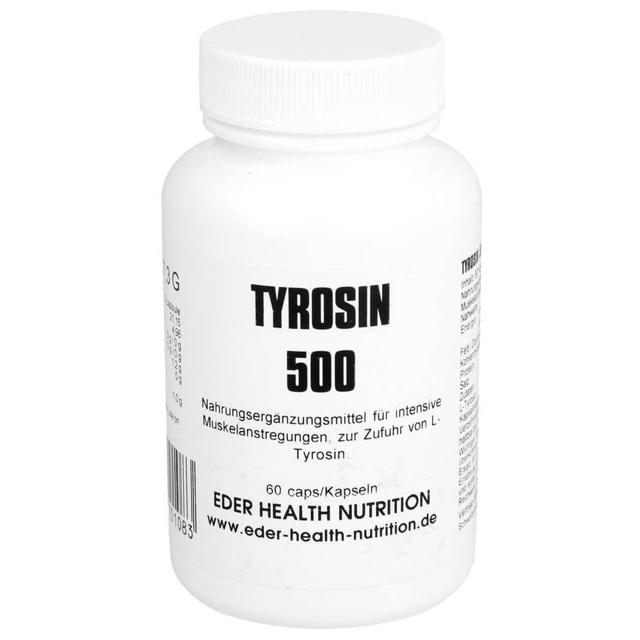 Tyrosin 500 Kapseln, 60 St Kapseln product image