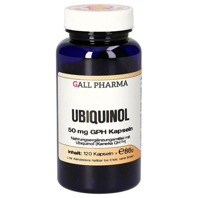 Ubiquinol 50 mg GPH Kapseln, 120 St Kapseln product image