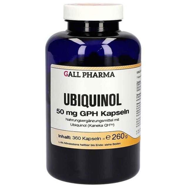 Ubiquinol 50 mg GPH Kapseln, 360 St Kapseln product image