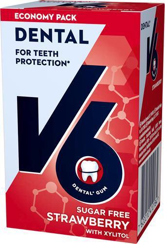 V6 Dental Care Strawberry, 70 g product image
