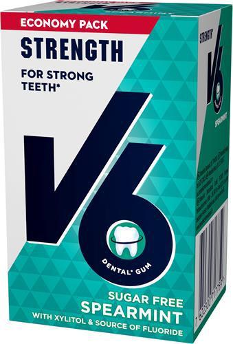 V6 Strong Teeth Spearmint, 70 g product image