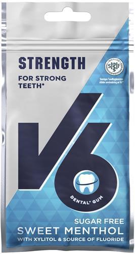 V6 Strong Teeth Sweet Menthol, 30 g product image