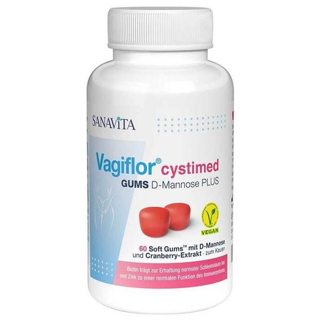 Vagiflor cystimed Gums mit D-Mannose product image