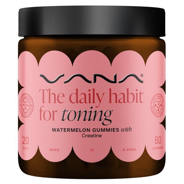 VANA Toning Creatine Watermelon Gummies 60 st product image