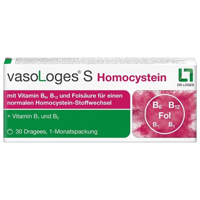 VASOLOGES S Homocystein Dragees product image