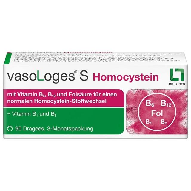 VASOLOGES S Homocystein Dragees product image