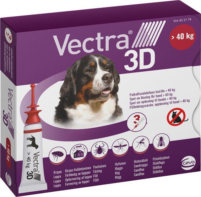 Vectra 3D för hund, >40 kg spot-on, lösning product image