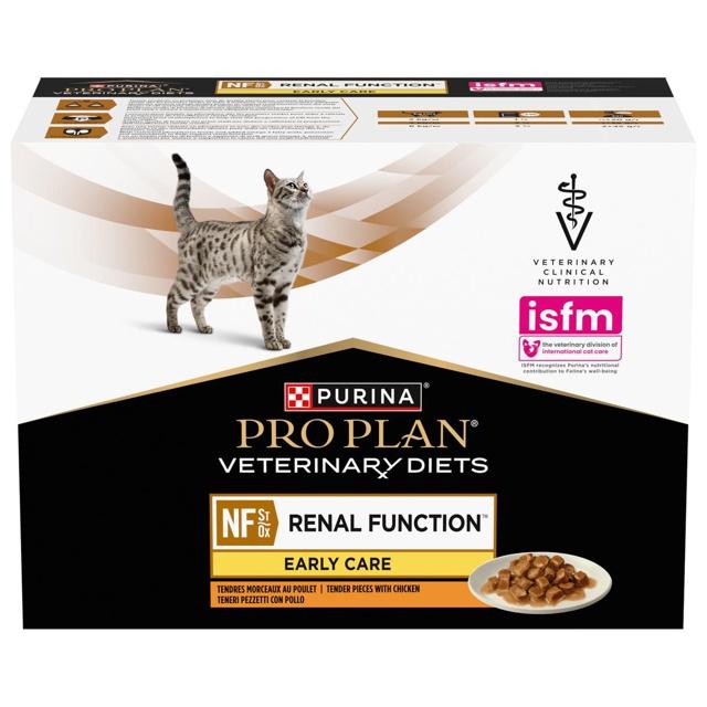 Veterinary Diets NF Renal Function Early Care Chicken för Katt - 10 st x 85 g product image
