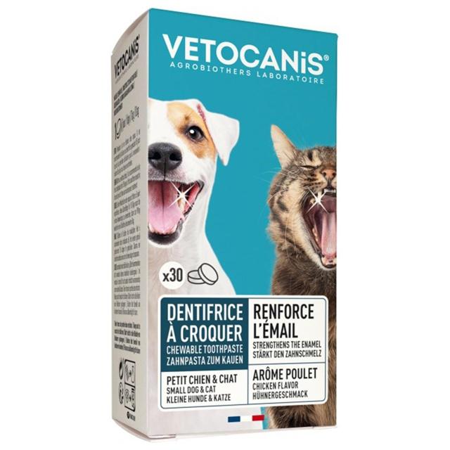 Vetocains Tandtabletter Katt/Små hundar 30 st product image