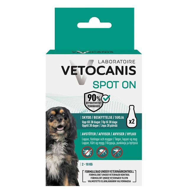 Vetocanis Anti-parasit Spot on Hund S 2 x 2 ml product image