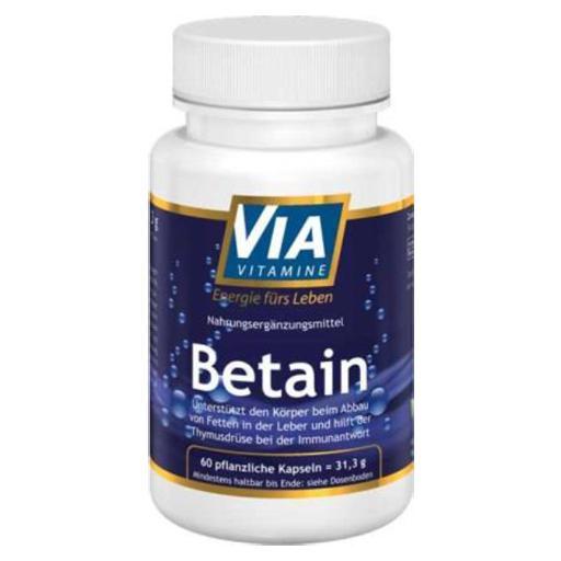 VIAVITAMINE Betain HCL Kapseln product image