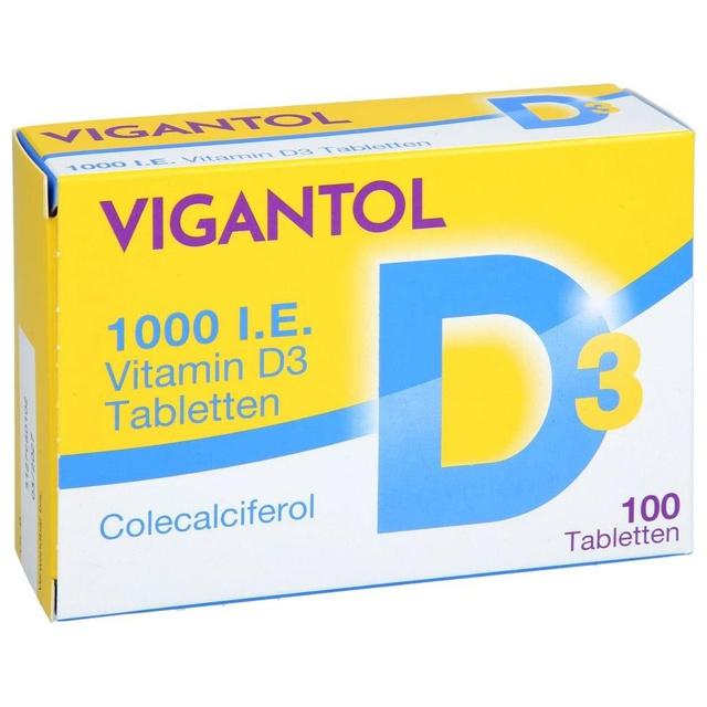 VIGANTOL 1.000 I.E. Vitamin D3 Tabletten product image