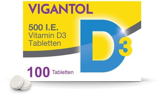 Vigantol 500 I.e. Vitamin D3 Tabletten product image