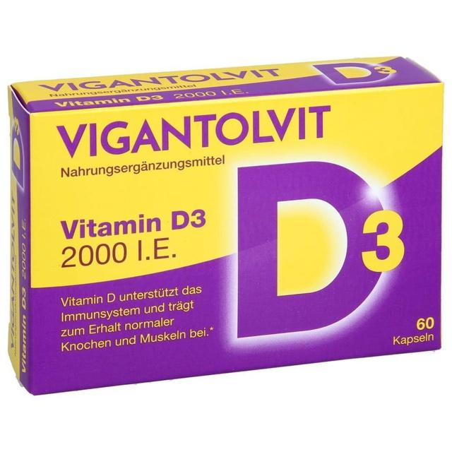 VIGANTOLVIT 2000 I.E. Vitamin D3 Weichkapseln product image
