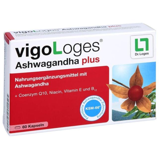 vigoLoges Ashwagandha plus 60 St Kapseln product image