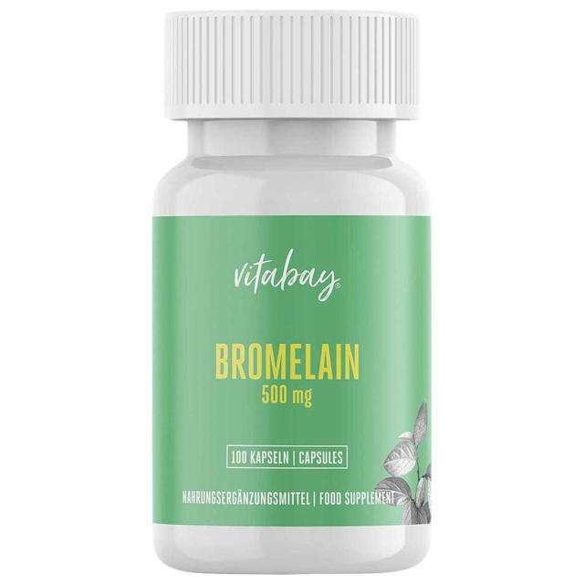 vitabay BROMELAIN 500mg 100 St Kapseln product image