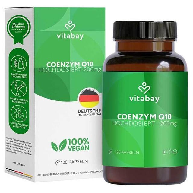vitabay COENZYM Q10 DEPOT KOMPLEX 200 MG UBICHINON 120 St Kapseln product image