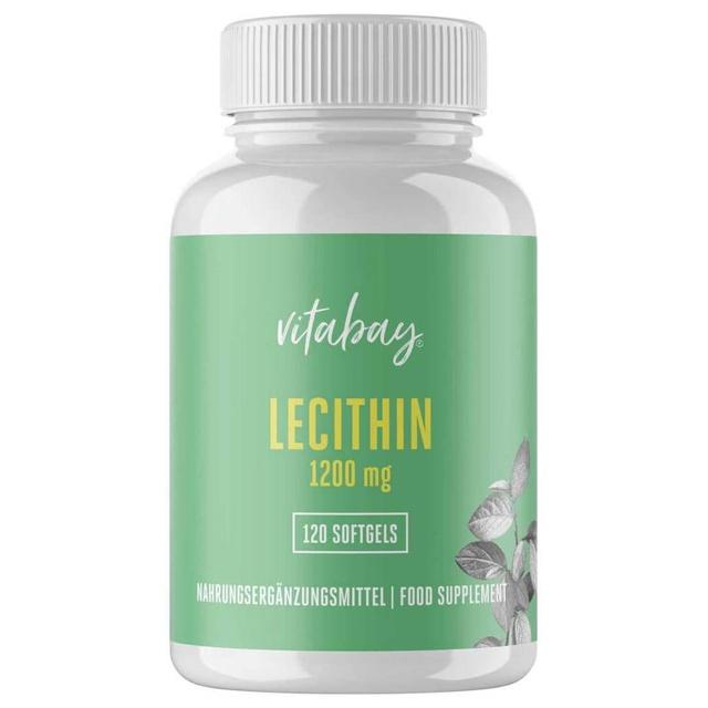 vitabay LECITHIN 1200µg 120 St Weichkapseln product image