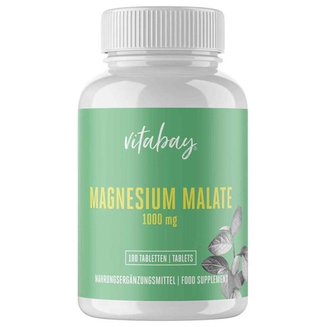 vitabay Magnesium Malate 1000 mg 180 St Tabletten product image