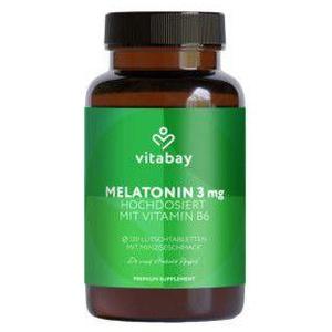 Vitabay Melatonin 3 mg + Vitamin B6 Lutschtabletten product image
