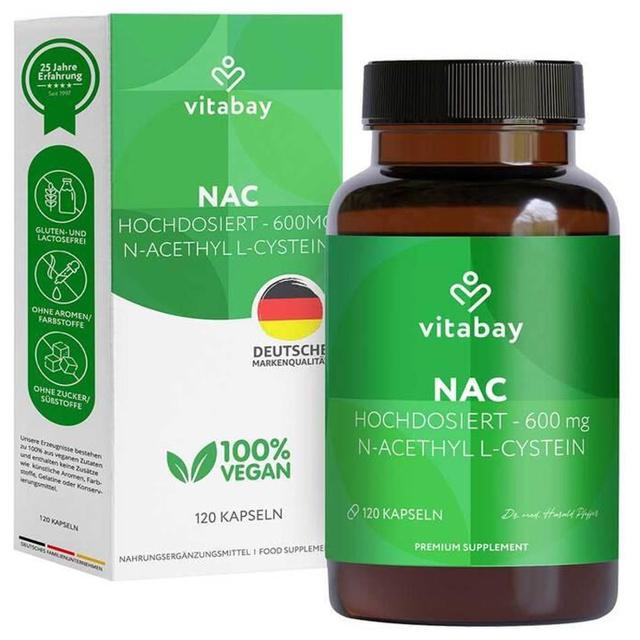 vitabay NAC 600mg 120 St Kapseln product image