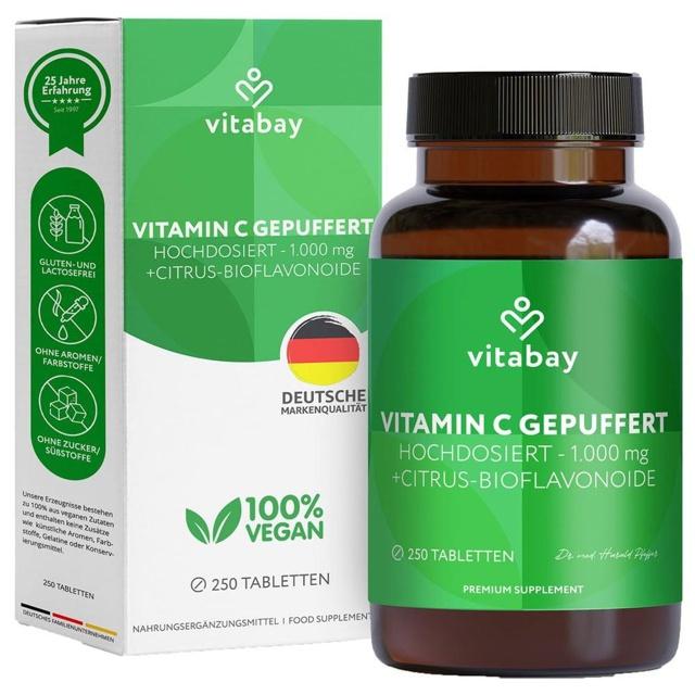 VITAMIN C+BIOFLAVONOIDE 1000 mg vegan hochdosiert product image
