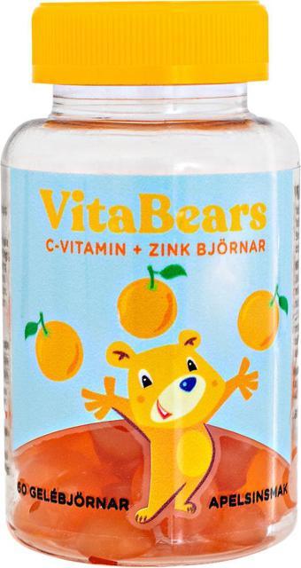 VitaBears C-vitamin + Zink 60st product image