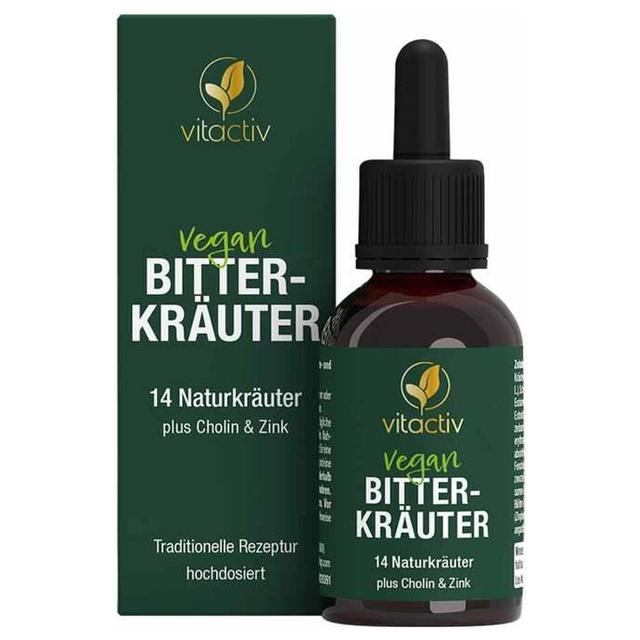 Vitactiv Bitterkräuter Tropfen, 50 ml Tropfen product image