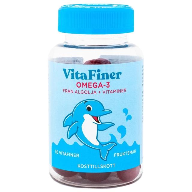 VitaFiner Omega 3 tugg, 30 st product image
