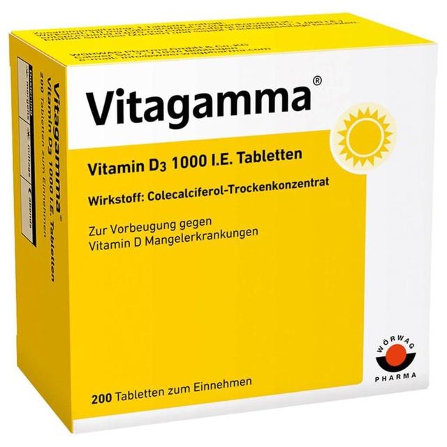 VITAGAMMA Vitamin D3 1.000 I.E. Tabletten product image