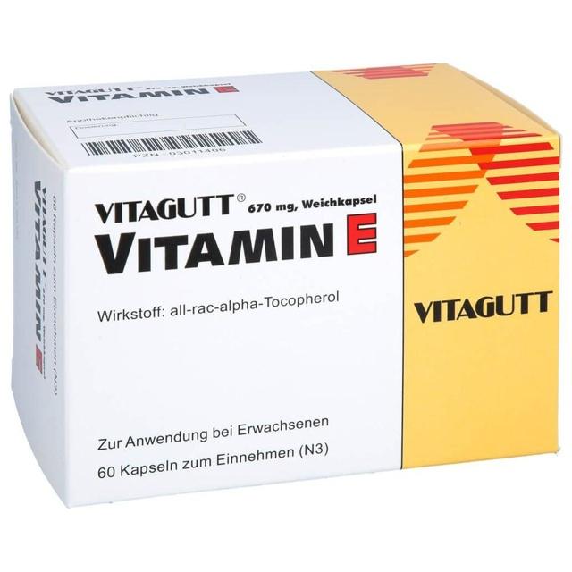 VITAGUTT Vitamin E 1000 Weichkapseln product image