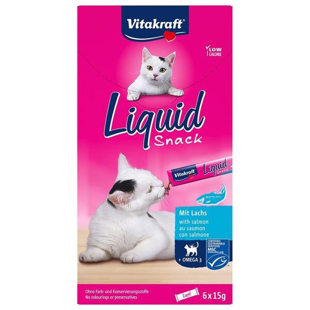 Vitakraft Liquid Snack Omega, 6 st product image